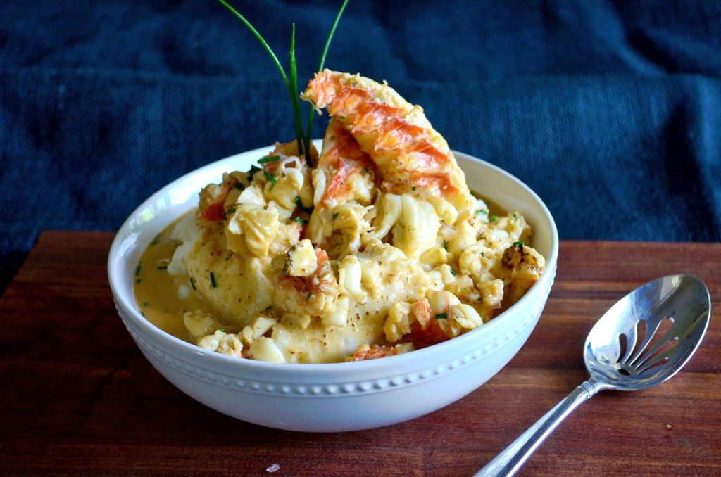 Lobster Mashed Potatoes • Go Go Go Gourmet