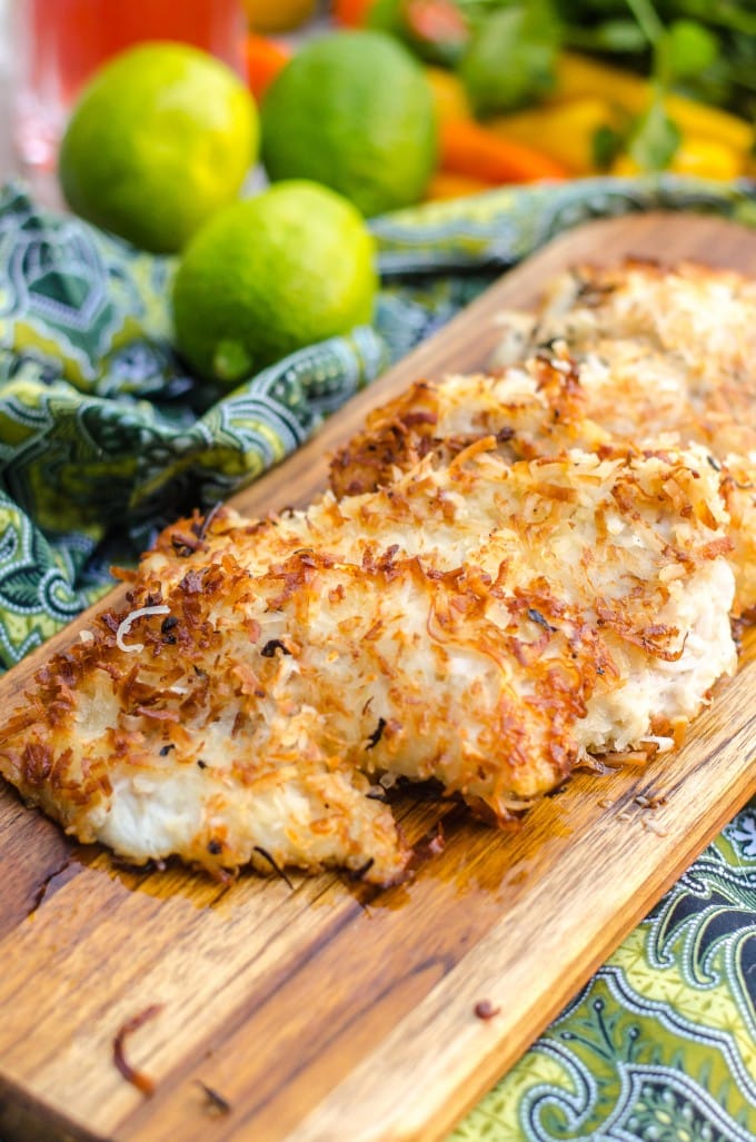 Coconut Fried Fish - Coconut Crusted Fish Recipe