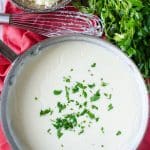 Four Cheese Sauce- perfect for pasta! | Go Go Go Gourmet @gogogogourmet