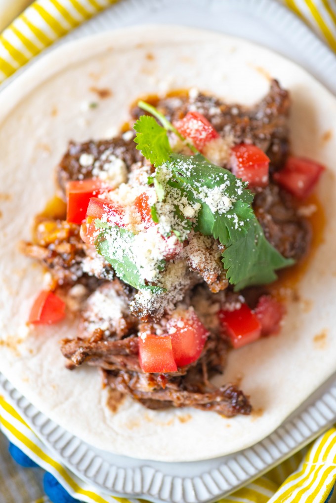 Easy Copycat Chipotle Barbacoa made in the slow cooker