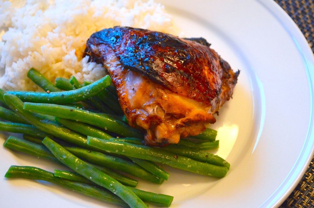 Soy-Glazed Chicken Thighs