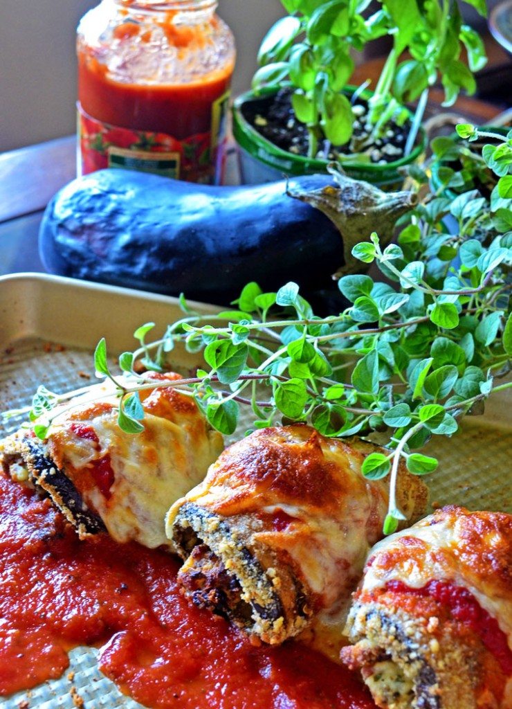 Eggplant Rollatini | Go Go Go Gourmet @gogogogourmet