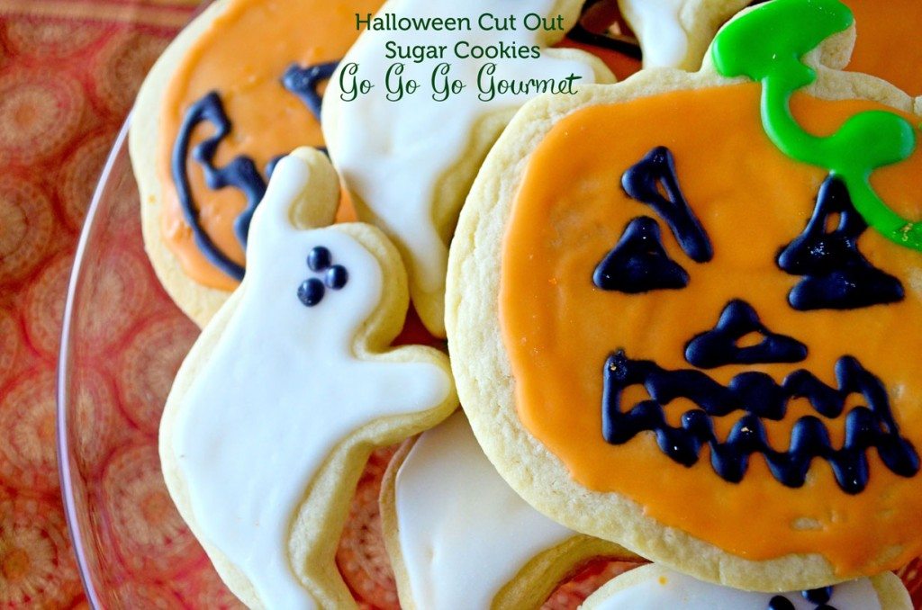 Halloween Sugar Cookie Cutouts | Go Go Go Gourmet