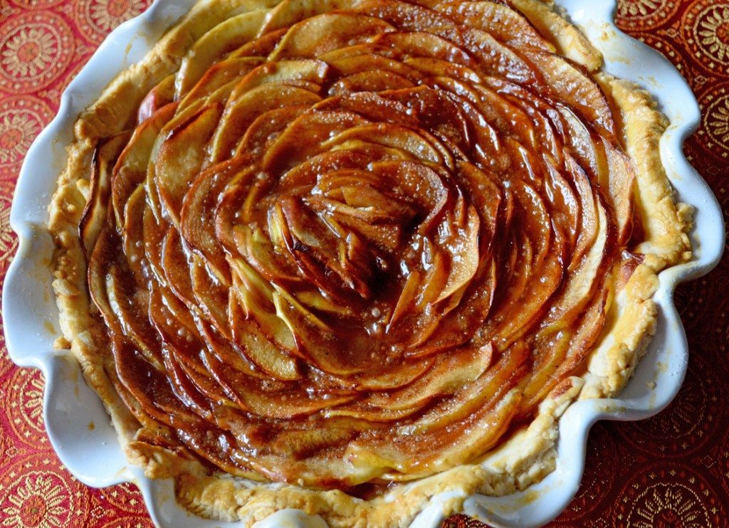 Rosette Apple Pie | Go Go Go Gourmet @gogogogourmet