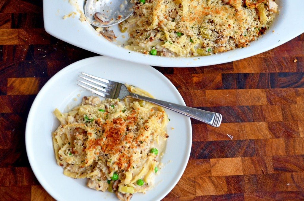 Stouffer's Copycat Escalloped Chicken and Noodles | Go Go Go Gourmet