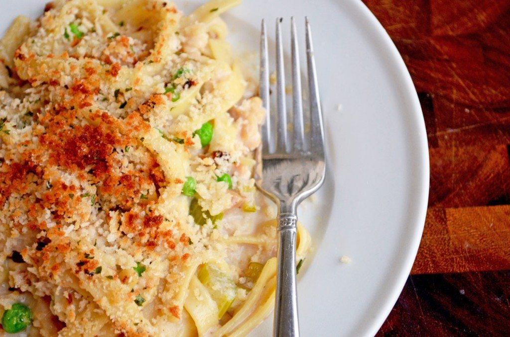 Stouffer's Copycat Escalloped Chicken and Noodles | Go Go Go Gourmet