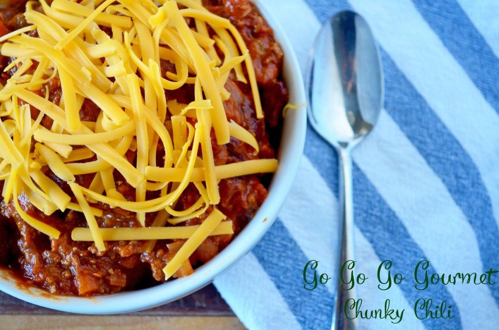 Hearty Bean and Beef Chili Go Go Go Gourmet