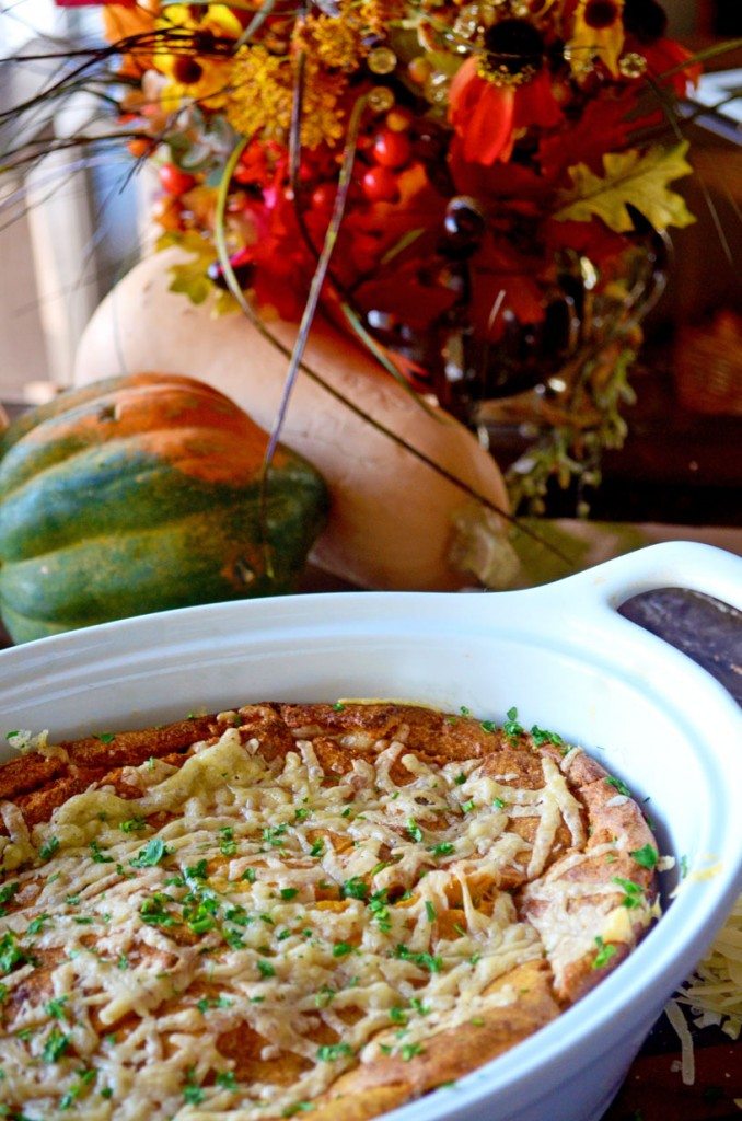 Sweet Potato Souffle- a stunning #Thanksgiving side dish@ | Go Go Go Gourmet