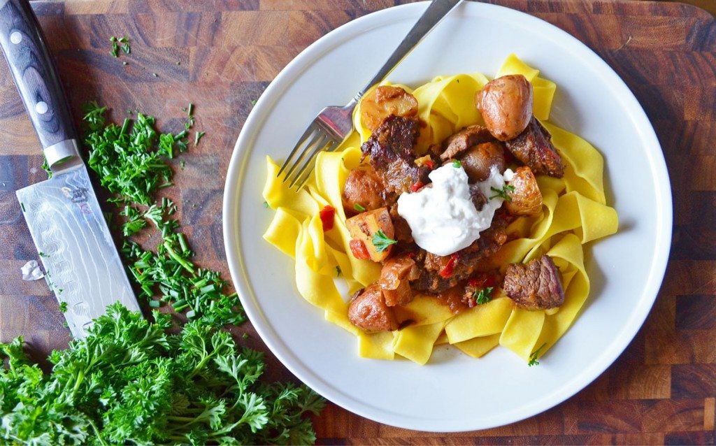 Crockpot OR Stovetop prep on this Hungarian Beef Goulash | Go Go Go Gourmet