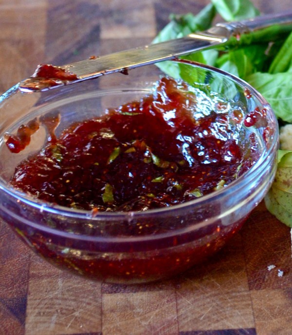 Strawberry Basil Jam Go Go Go Gourmet