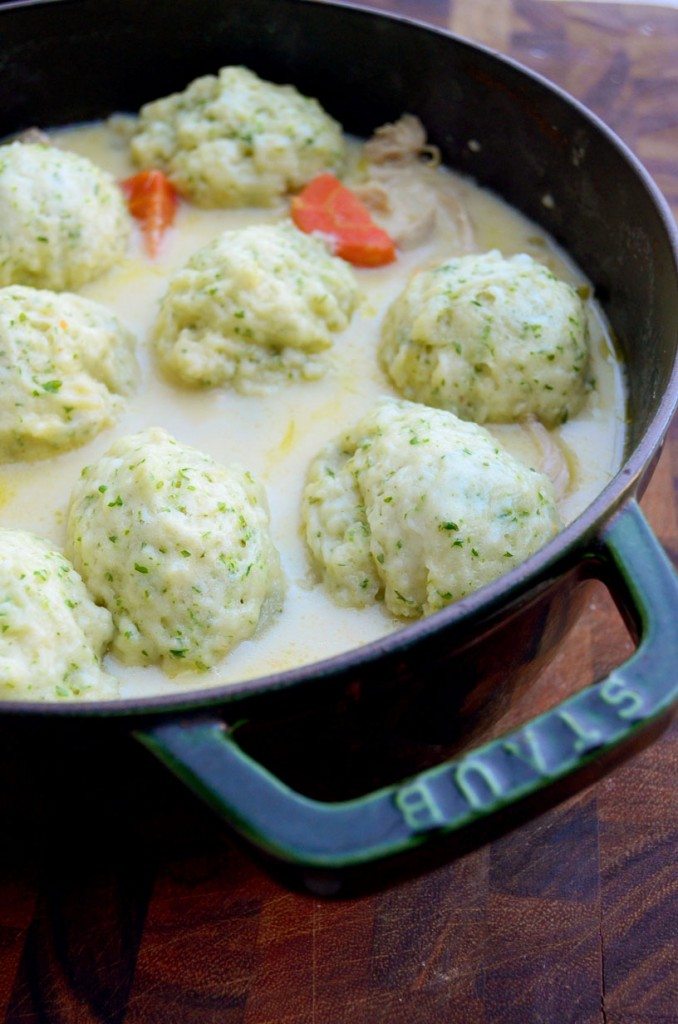 Crockpot or Stovetop Chicken & Dumplings | Go Go Go Gourmet