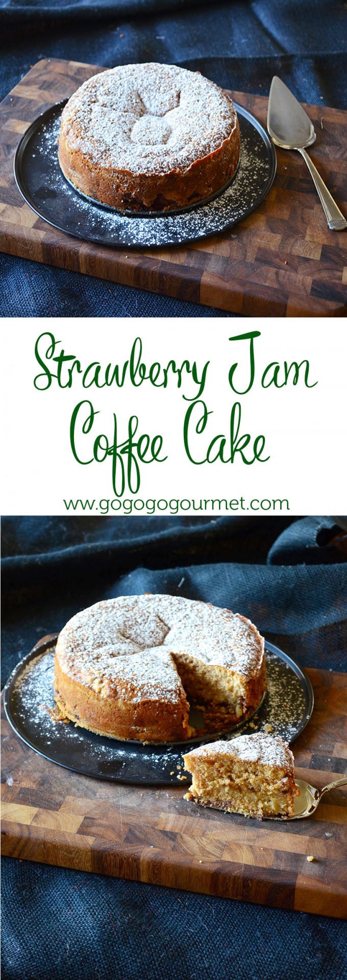 Strawberry Jam Coffee Cake Go Go Go Gourmet