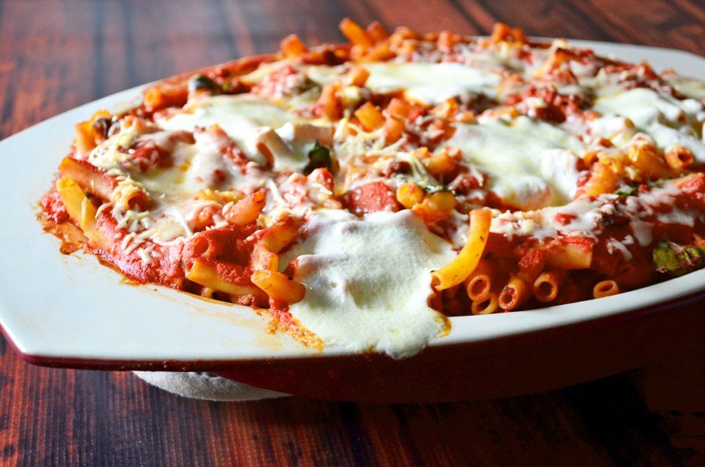 Multi-Cheese Layered Baked Ziti | Go Go Go Gourmet
