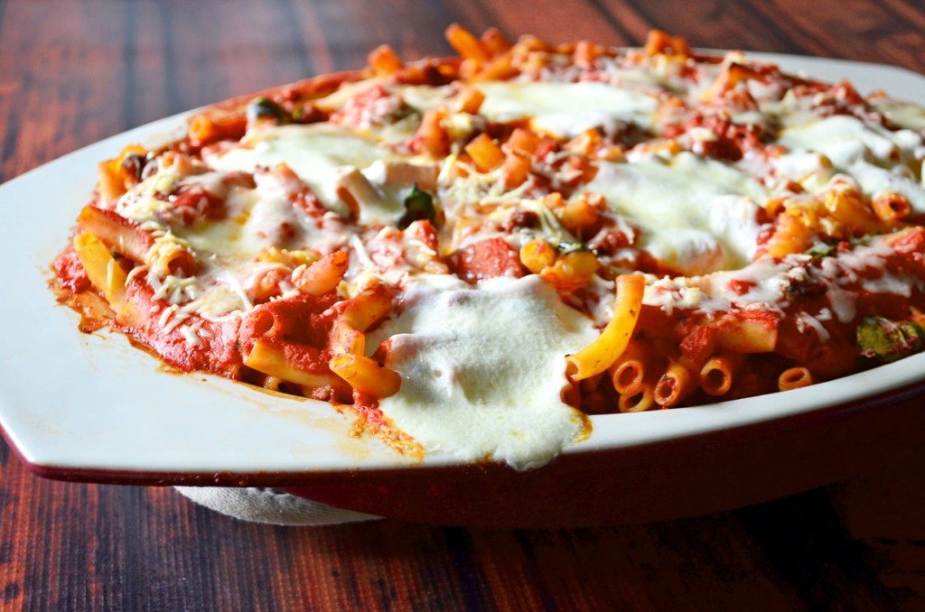 Multi-Cheese Layered Baked Ziti | Go Go Go Gourmet