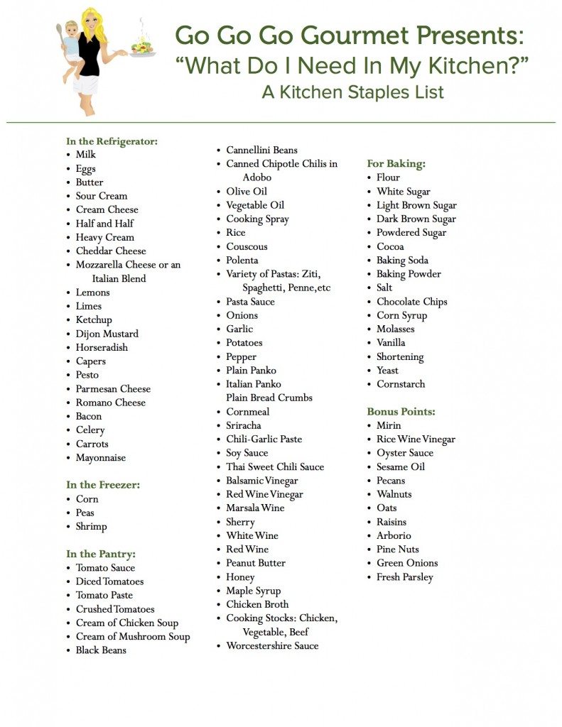 GGGG Kitchen Staples