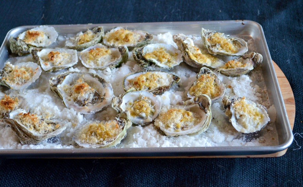 Key Lime Garlic Oysters | Go Go Go Gourmet