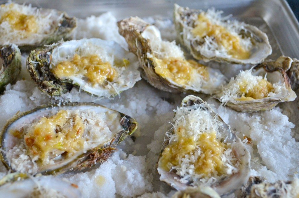 Key Lime Garlic Oysters | Go Go Go Gourmet
