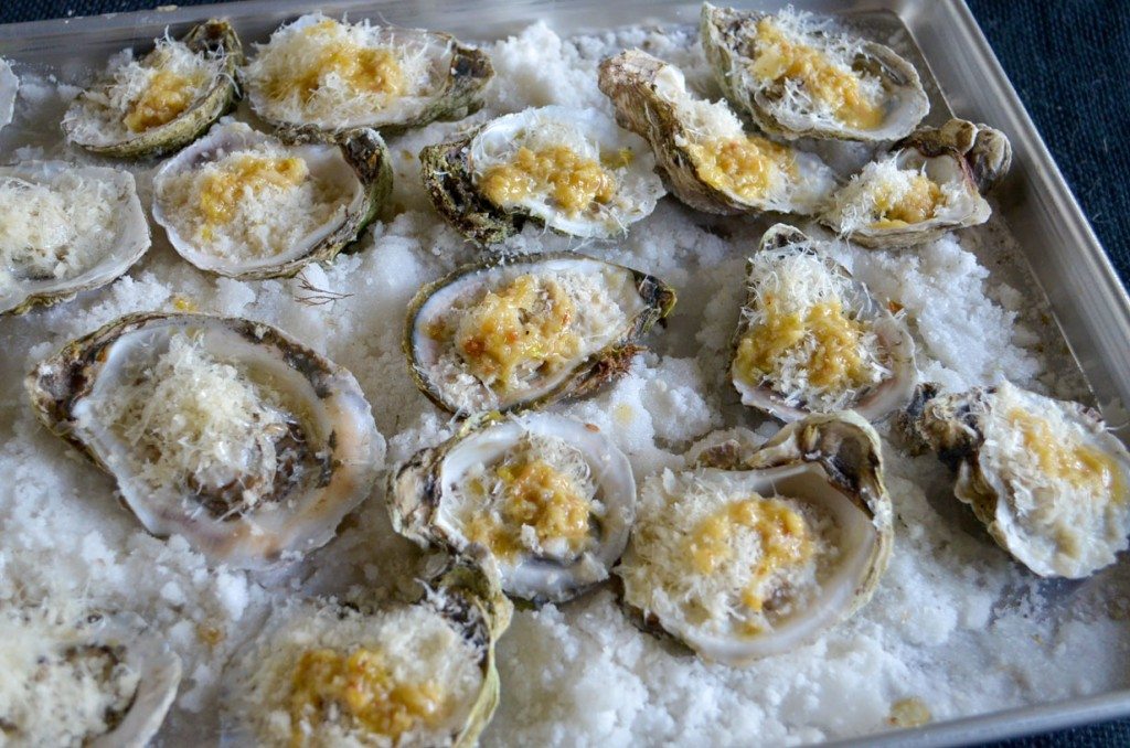 Key Lime Garlic Oysters | Go Go Go Gourmet