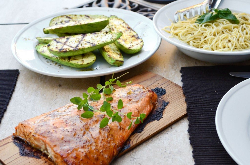 Cedar Planked Grilled Salmon | Go Go Go Gourmet @gogogogourmet