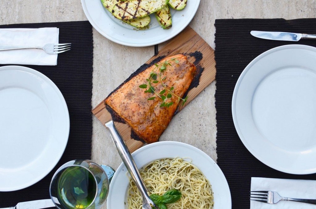 Cedar Planked Grilled Salmon | Go Go Go Gourmet @gogogogourmet