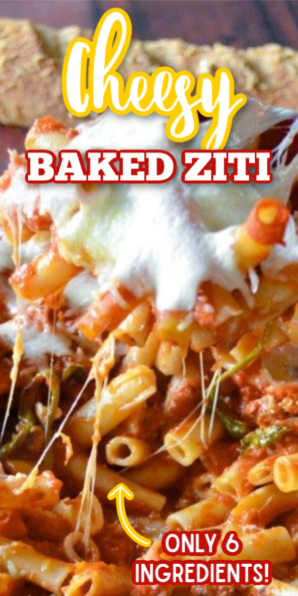 This easy Baked Ziti recipe with Italian sausage is even better than the Pioneer Woman recipe! You can easily double this recipe to make dinner for a crowd. It really is the best pasta recipe! #gogogogourmet #bakedziti #easypastarecipe #italiandinnerrecipes via @gogogogourmet