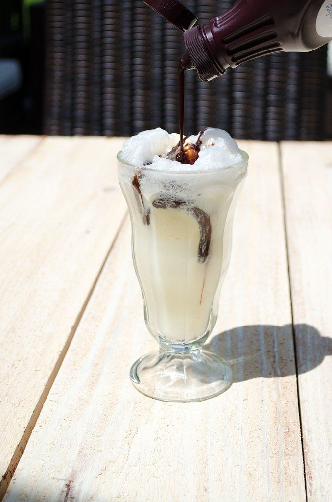 Chocolate Ice Cream Soda | Go Go Go Gourmet @gogogogourmet