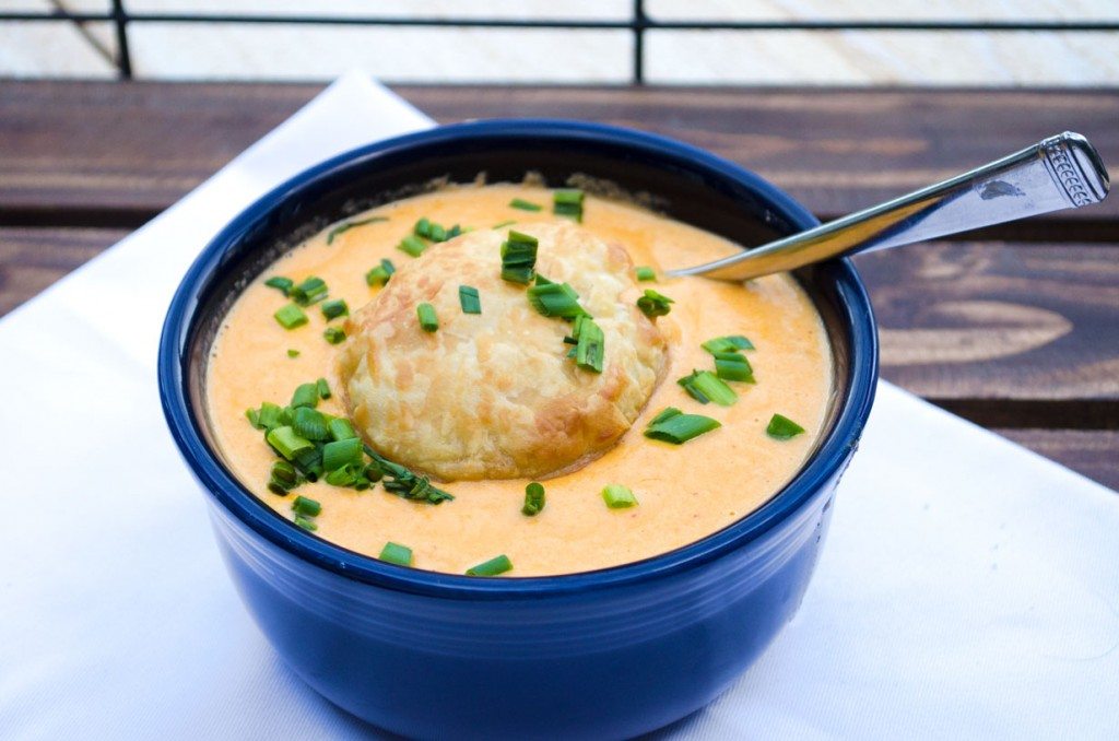 Lobster bisque- indulgent, smooth, and full of tender lobster | Go Go Go Gourmet @gogogogourmet