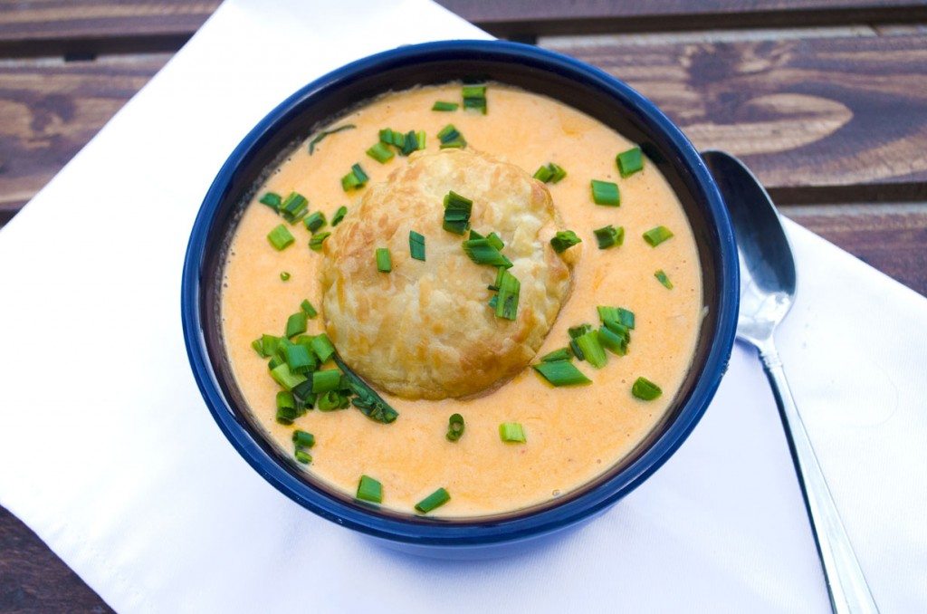 Lobster bisque- indulgent, smooth, and full of tender lobster | Go Go Go Gourmet @gogogogourmet