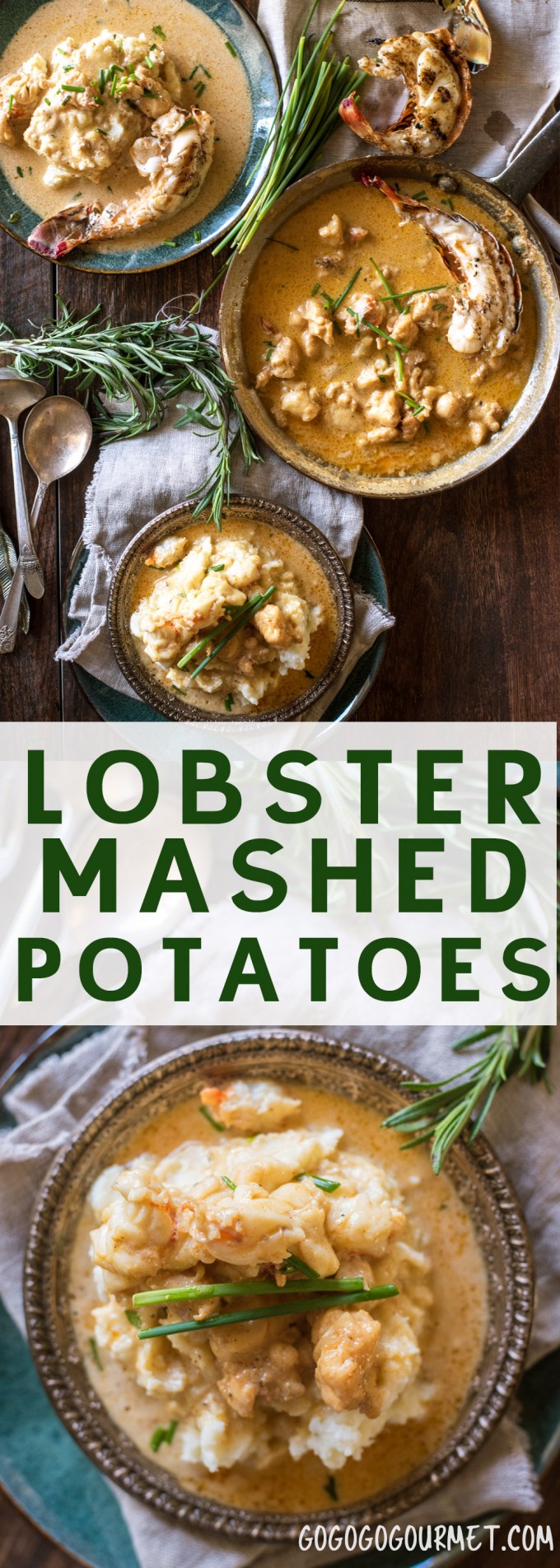 Lobster Mashed Potatoes • Go Go Go Gourmet