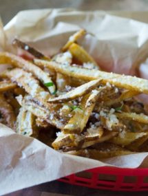 Parmesan Herb Fries | Go Go Go Gourmet @gogogogourmet