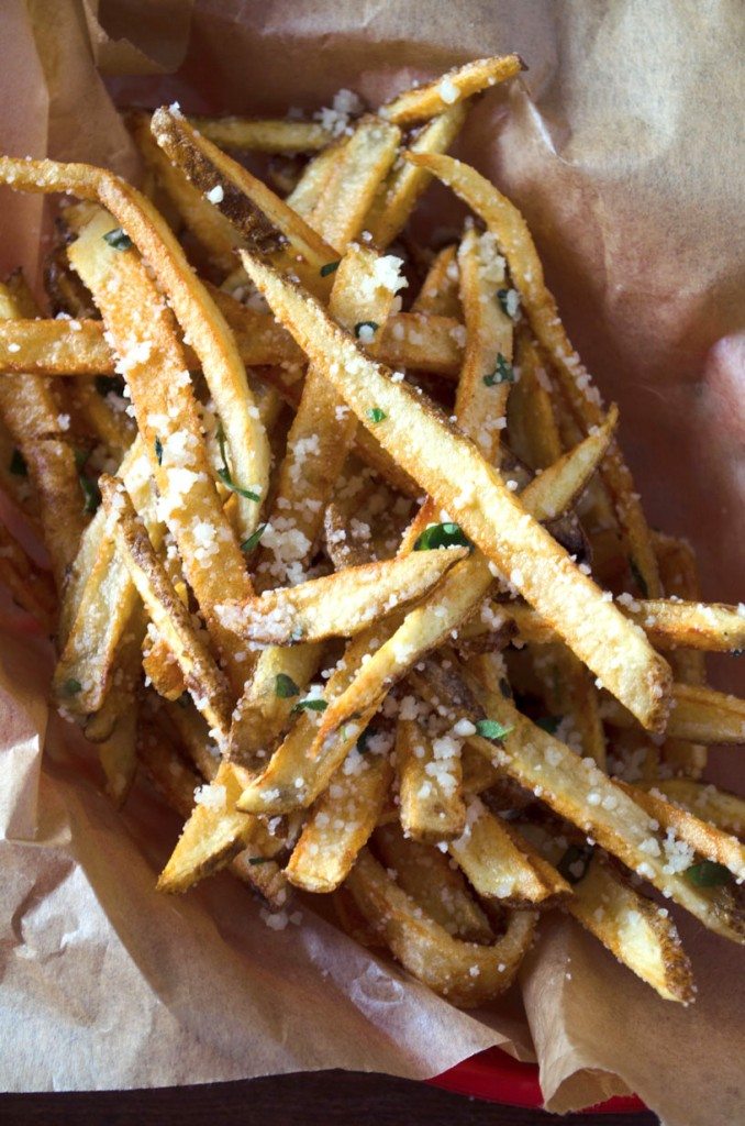 Parmesan Herb Fries | Go Go Go Gourmet @gogogogourmet