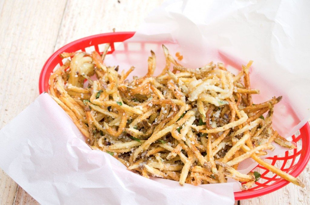 Parmesan Herb Fries | Go Go Go Gourmet @gogogogourmet