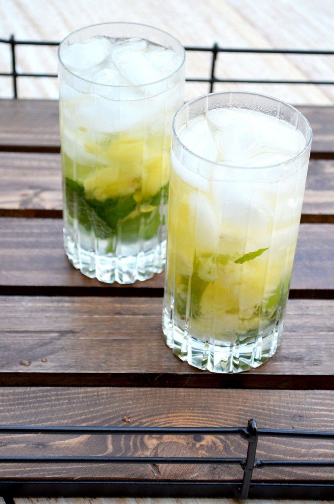 Pineapple Mojitos | Go Go Go Gourmet @gogogogourmet