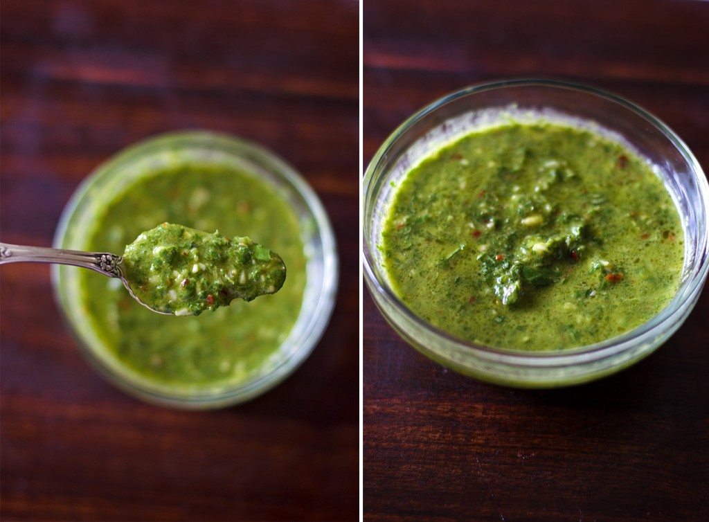 Basil Chimichurri | Go Go Go Gourmet @gogogogourmet