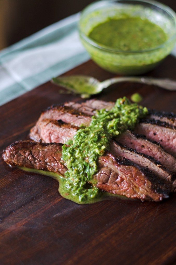 Basil Chimichurri | Go Go Go Gourmet @gogogogourmet