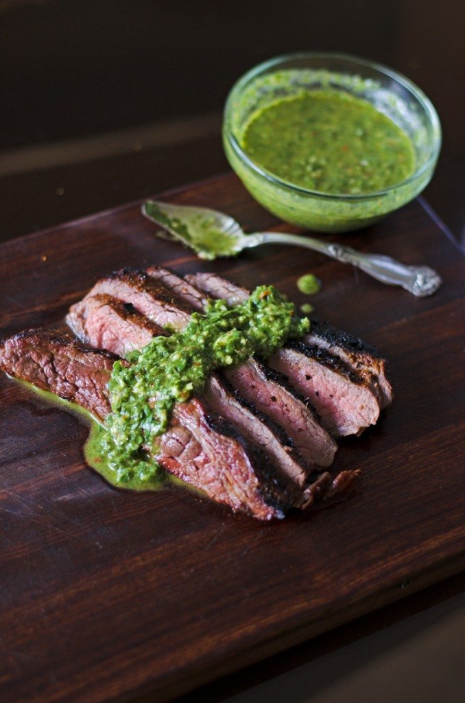 Basil Chimichurri | Go Go Go Gourmet @gogogogourmet