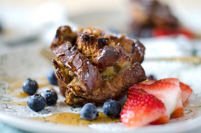 Cinnamon Raisin French Toast Muffins | Go Go Go Gourmet @gogogogourmet