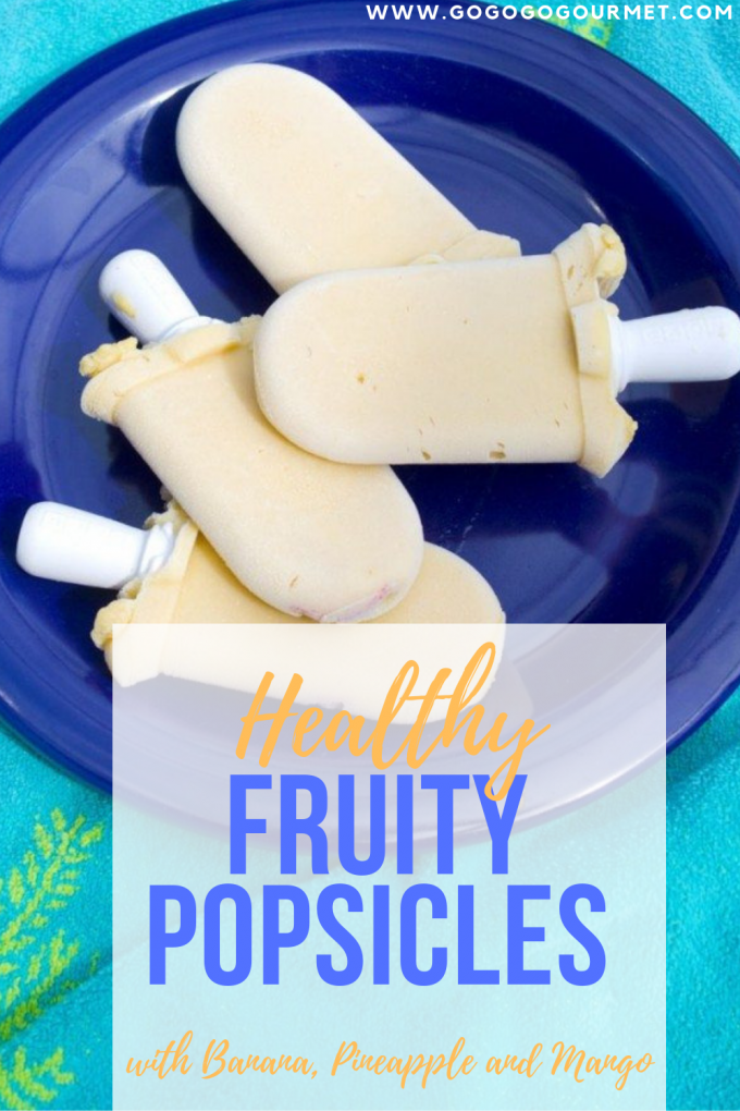 Of all the fruit pop recipes out these, these Healthy Fruity Popsicles are the best! They make one of the most delicious summer desserts for kids and adults alike! #gogogogourmet #fruitypopsicles #fruitpopsicles #summerdesserts #healthypopsicles via @gogogogourmet