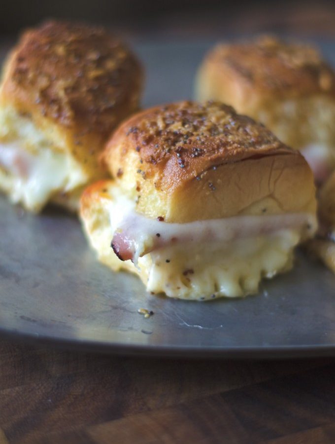 Ham and Cheese Party Sandwiches | Go Go Go Gourmet @gogogogourmet