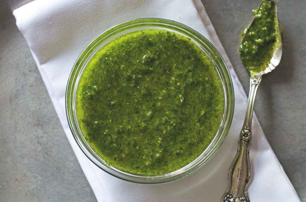 Basil Pesto- Five ingredients, five minutes! | Go Go Go Gourmet @gogogogourmet