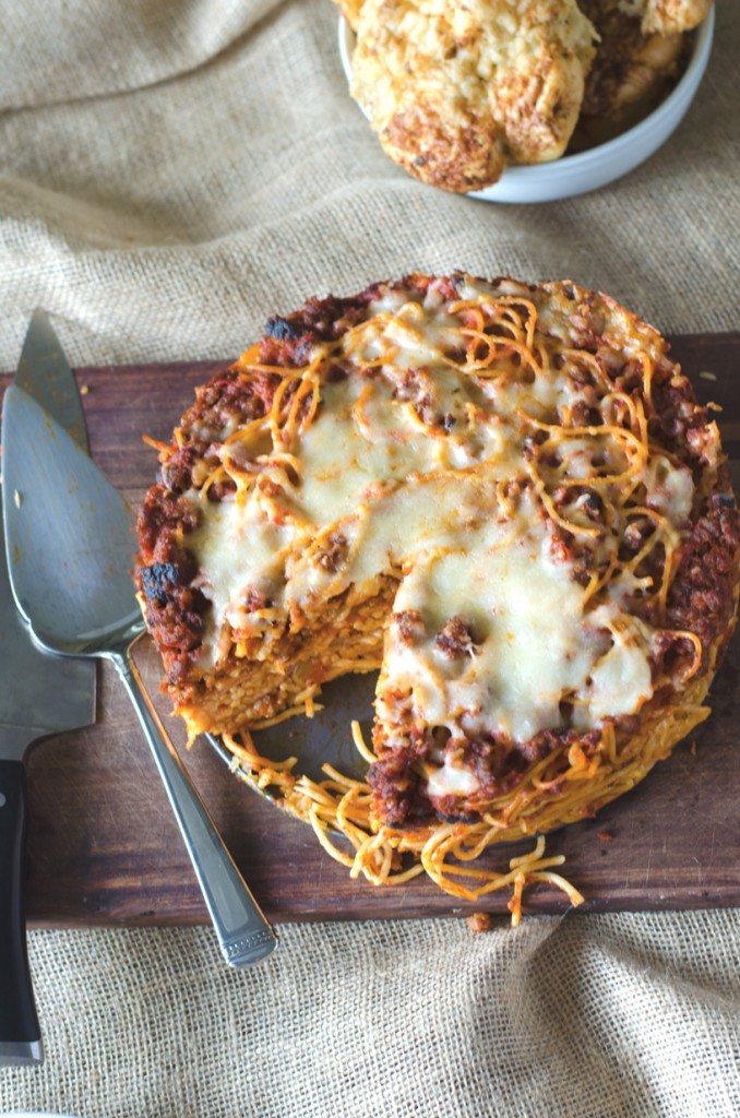 Baked-Baked Spaghetti with Pepperoni | Go Go Go Gourmet @gogogogourmet