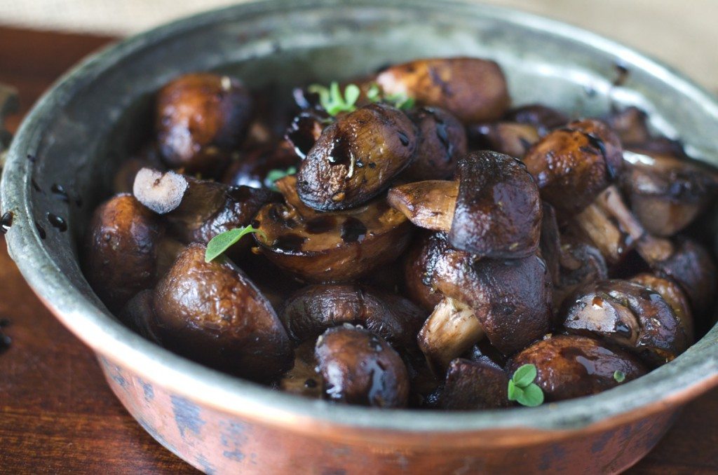 Sauteed Mushrooms with Oregano and Balsamic | Go Go Go Gourmet @gogogogourmet