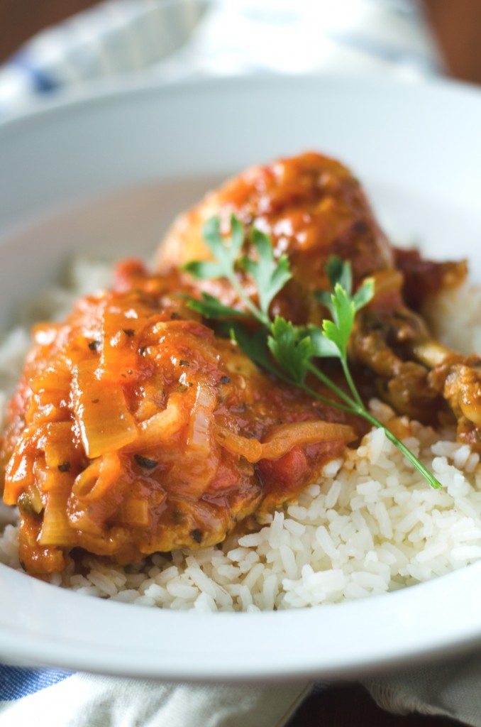 Easy Chicken Cacciatore | @gogogogourmet