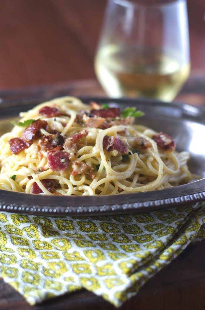 Spaghetti Carbonara | Go Go Go Gourmet @gogogogourmet