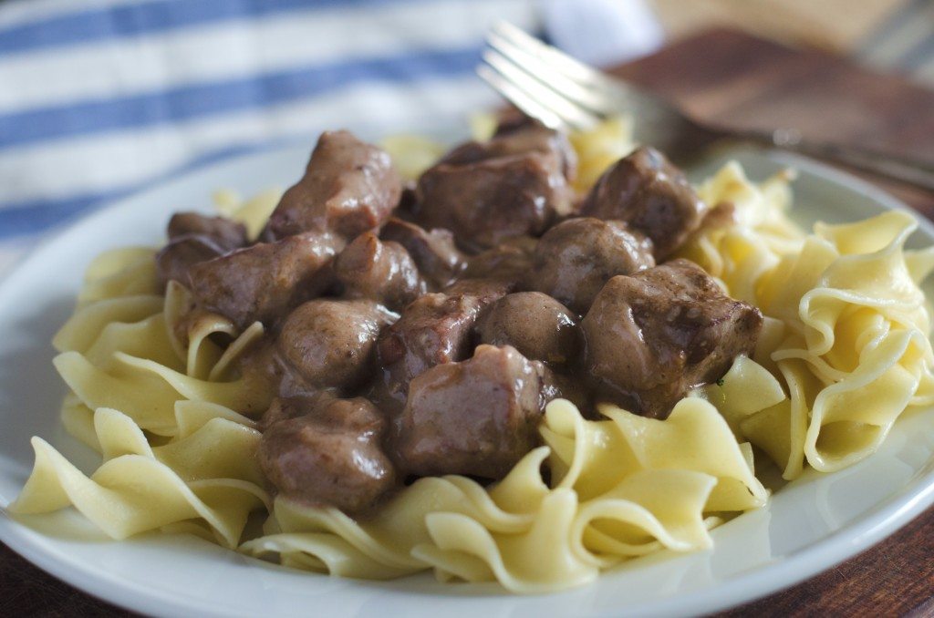 Beef Burgundy- a family favorite, done in the crockpot | Go Go Go Gourmet @gogogogourmet