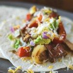 Grilled Flank Steak and Chicken Fajitas | Go Go Go Gourmet @gogogogourmet