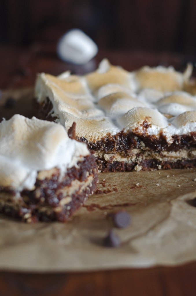 (Gimme) S'Mores Brownies | Go Go Go Gourmet @gogogogourmet