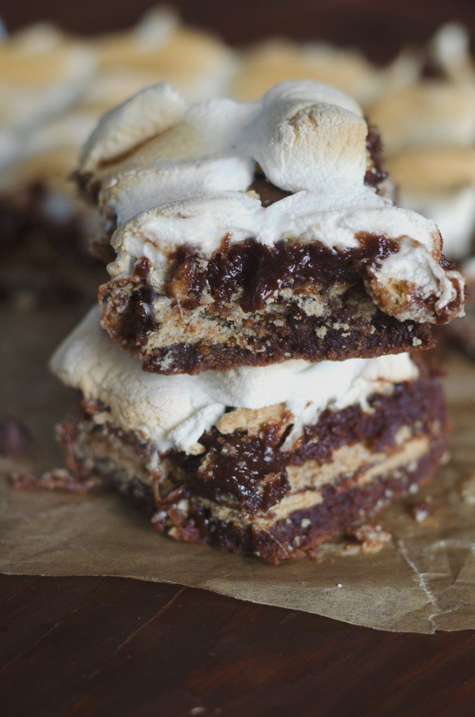 (Gimme) S'Mores Brownies | Go Go Go Gourmet @gogogogourmet