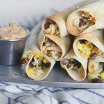 Southwest Chicken Taquitos- perfect for dinners, snacks and parties. Fast and easy! | Go Go Go Gourmet @gogogogourmet