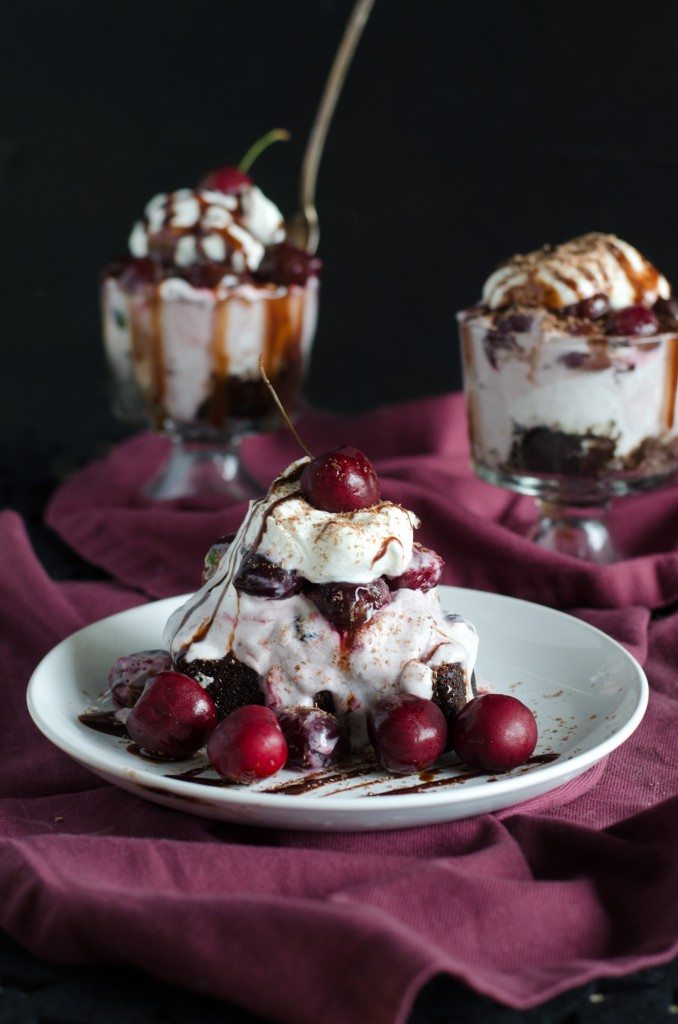 Black Forest Ice Cream Cake | Go Go Go Gourmet @gogogogourmet